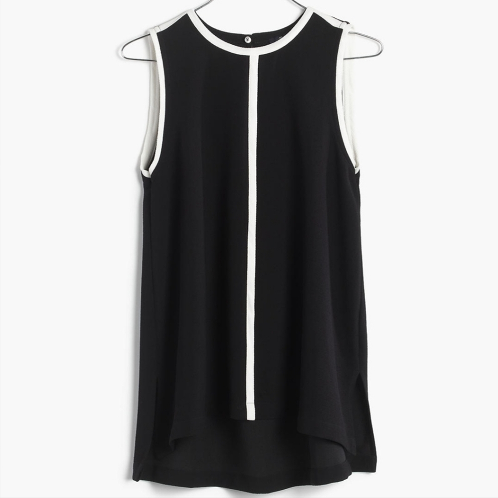 ❤️ MADEWELL CREPE CANAL TOP, XS